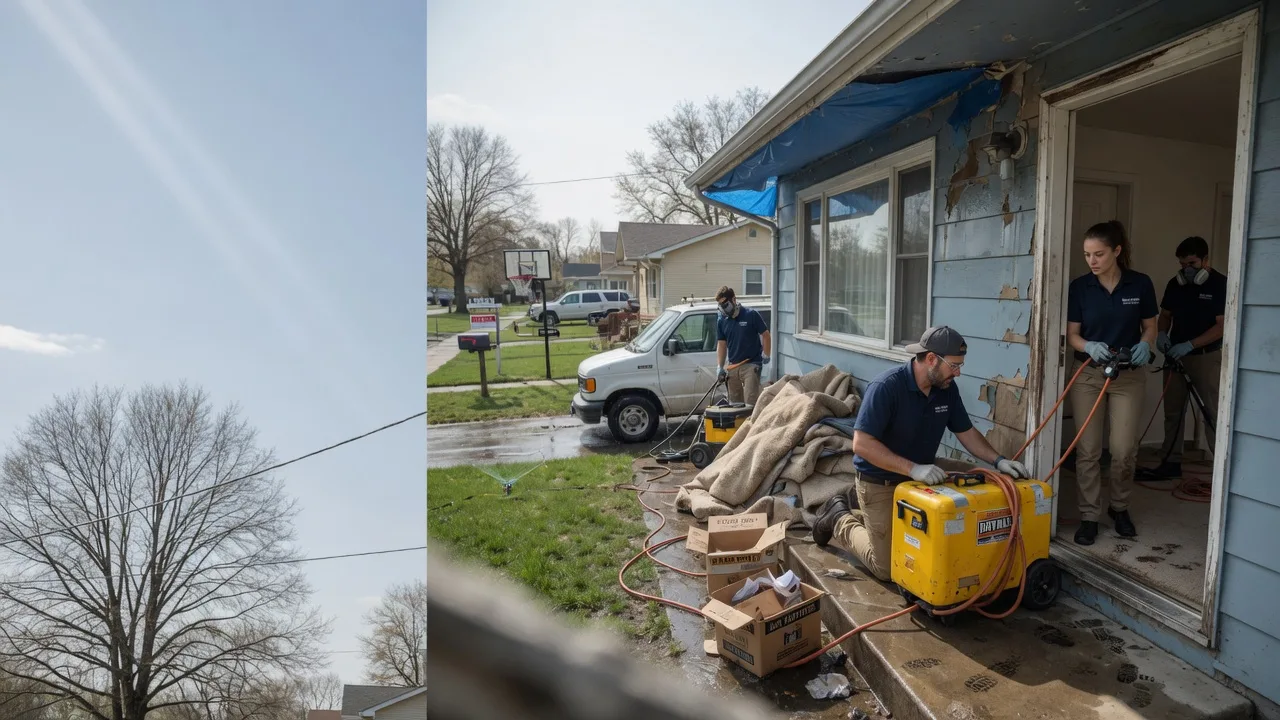Basement Flood Cleanup in Moss, TN near me